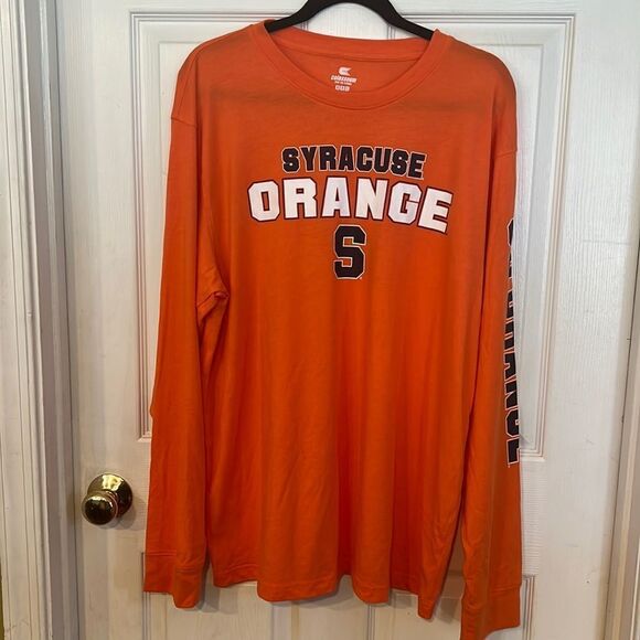 Syracuse Go Orange Men’s XXL large long sleeve shirt NEW - Picture 2 of 7